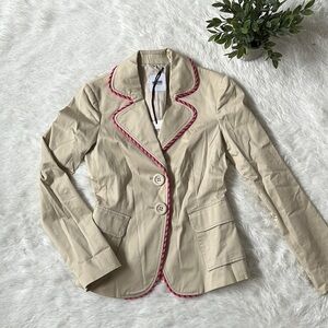 Moschino Cheap and Chic Khaki Blazer